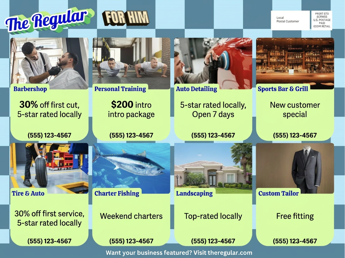 Sample edition — For Him